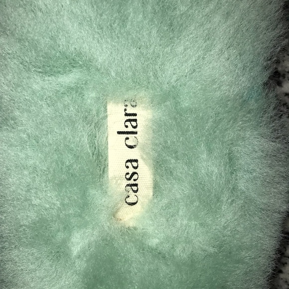 frankie shearling slippers